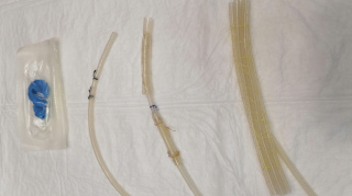 Силиконовые катетеры для перитонеального диализа различных диаметров — инструменты для спасения жизни животных при ОПН и ХПН.